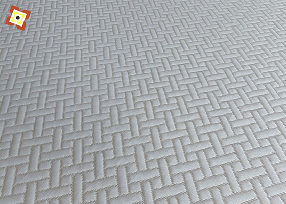 家の織物のホテルのための編まれたジャカード枕マットレスのキルトにする生地500gsm