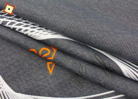 500gはジャカード布のマットレスの枕クッションの生地のタケ繊維の冷たい絹を編んだ